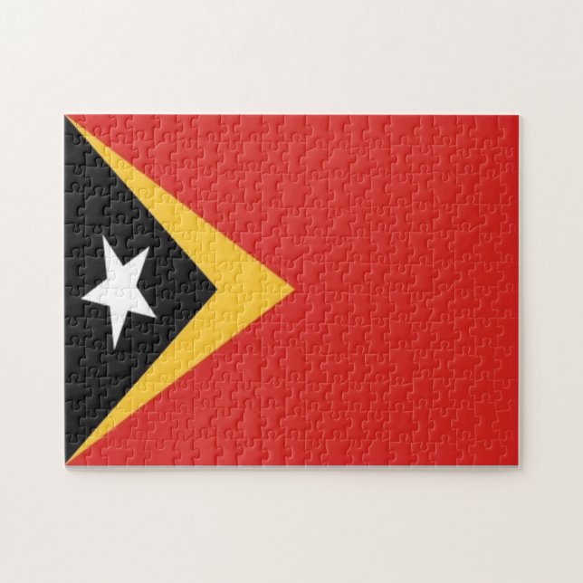 Osttimor - Flagge - (Horizontal)