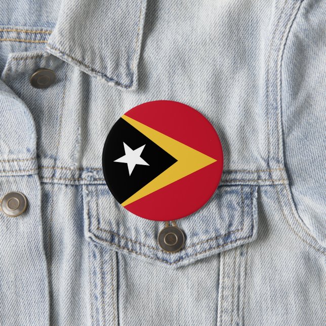 Osttimor-Flagge Button (Beispiel)