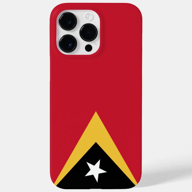 Osttimor-Flagge Case-Mate iPhone 14 Pro Max Hülle (Rückseite)
