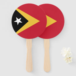 Osttimor-Flagge Fächer