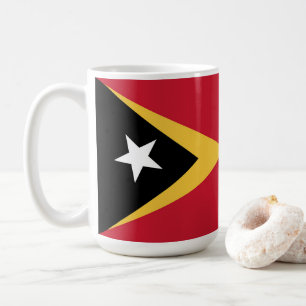 Osttimor-Flagge Kaffeetasse