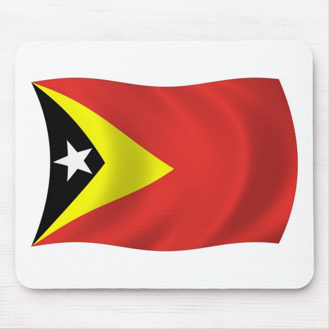 Osttimor-Flagge-Mauspad Mousepad (Vorne)