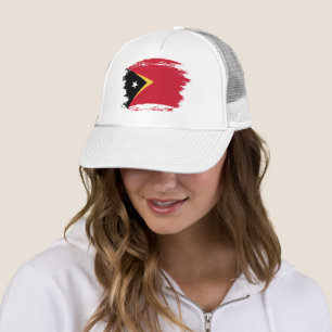 Osttimor-Flagge Truckerkappe
