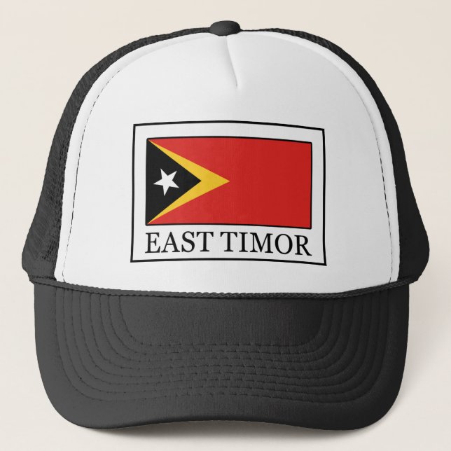 Osttimor-Hut Truckerkappe (Vorderseite)