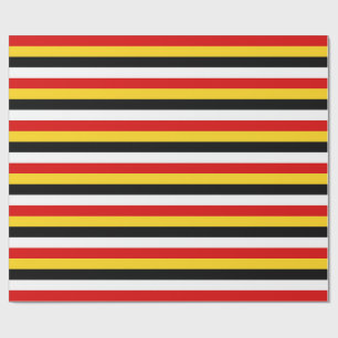 Osttimor Papua-Neuguinea-Flagge Streifen Land p Geschenkpapier