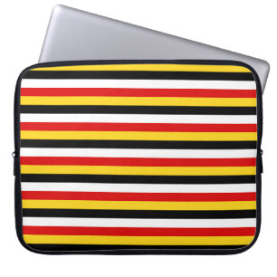 Osttimor Papua-Neuguinea-Flagge Streifen Land p Laptopschutzhülle