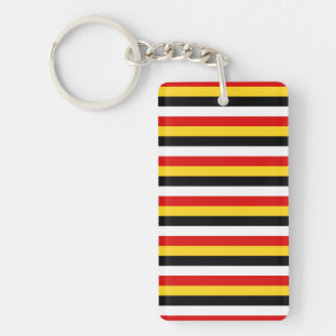 Osttimor Papua-Neuguinea-Flagge Streifen Land p Schlüsselanhänger