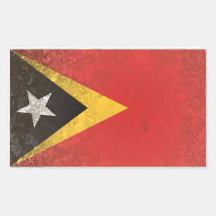 Osttimor Rechteckiger Aufkleber