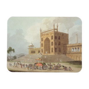 Osttor des Jummah Musjid in Delhi, aus ' Magnet