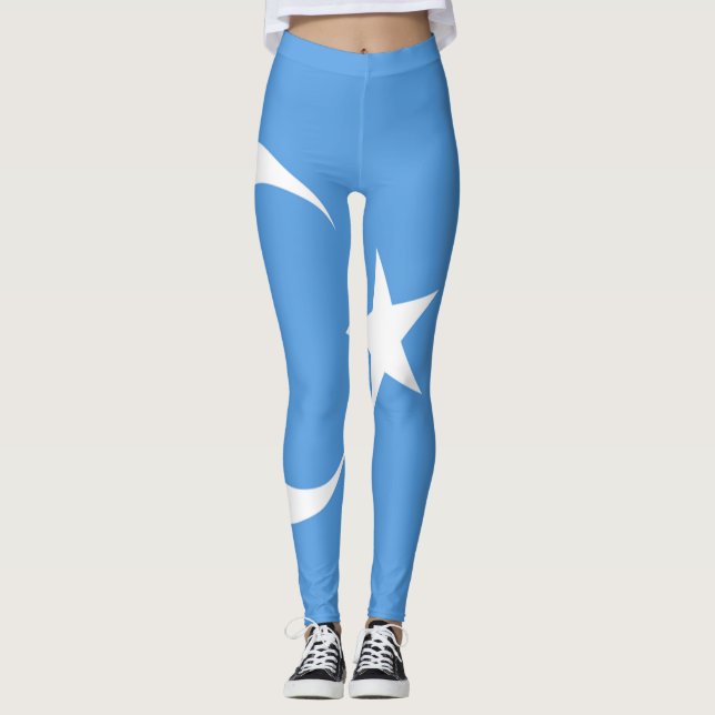 Ostturkestan Uyghur Flag Leggings (Vorderseite)