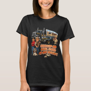 Ostwärts und abwärts T-Shirt