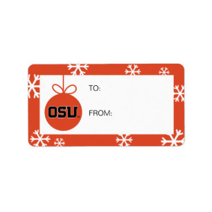 OSU ADRESSAUFKLEBER
