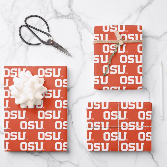 OSU GESCHENKPAPIER SET (Vorderseite)