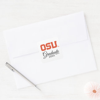 OSU QUADRATISCHER AUFKLEBER