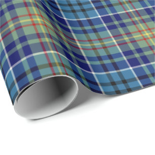O'Sullivan Clan Tartan Kariertes Muster Geschenkpapier