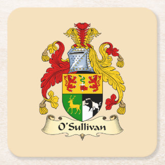 O'Sullivan Familien Wappen Papier Untersetzer