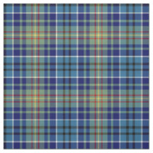 O'Sullivan Tartan Bright Blue Irish Kariert