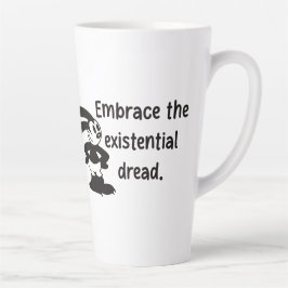 Oswald hat gefürchtet: Existenzkrise Milchtasse