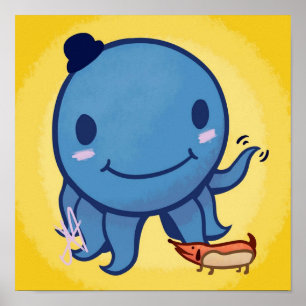 Oswald und Würstchen Poster