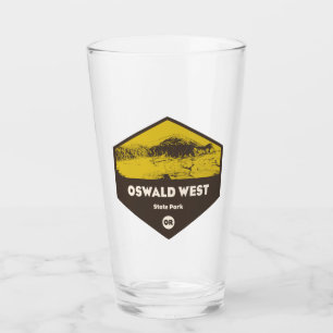 Oswald West Staat Park Oregon Glas