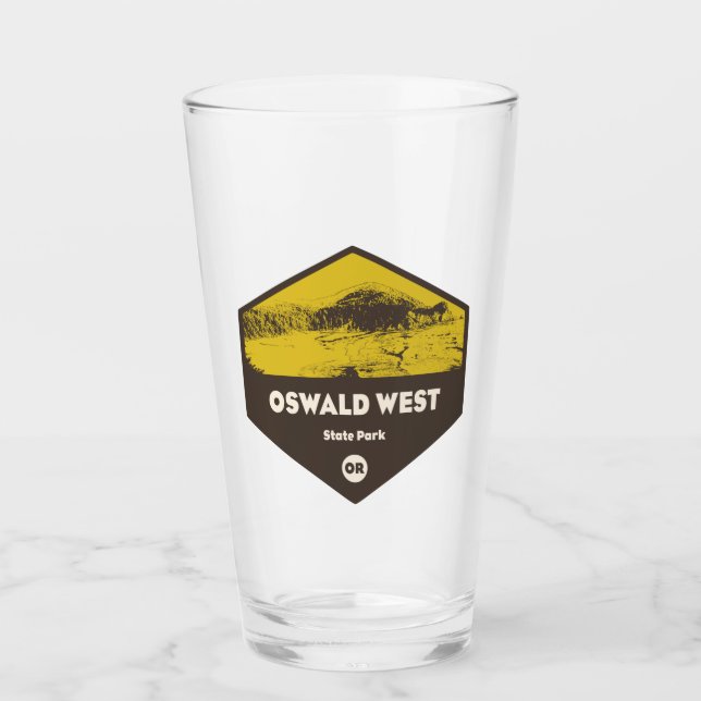 Oswald West Staat Park Oregon Glas (Vorderseite)