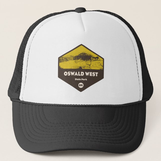 Oswald West Staat Park Oregon Truckerkappe (Vorderseite)