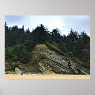 Oswald West State Park Oregon Coast Poster