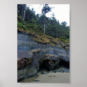 Oswald West State Park Oregon Coast Poster