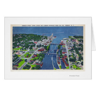 Oswego Fluss, Locks, Hafeneinfahrt