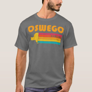 Oswego New York Vintag Distressed Souvenir T-Shirt