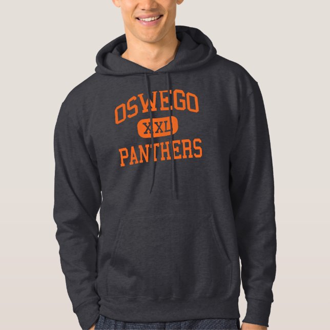 Oswego - Panther - Highschool - Oswego Illinois Hoodie (Vorderseite)