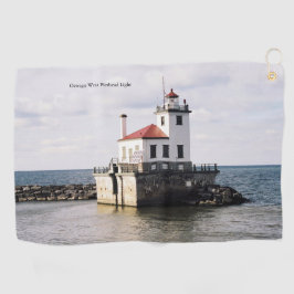 Oswego West Pierhead Golf Handtuch