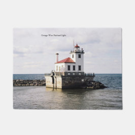 Oswego West Pierhead Lichttürmatte Fußmatte