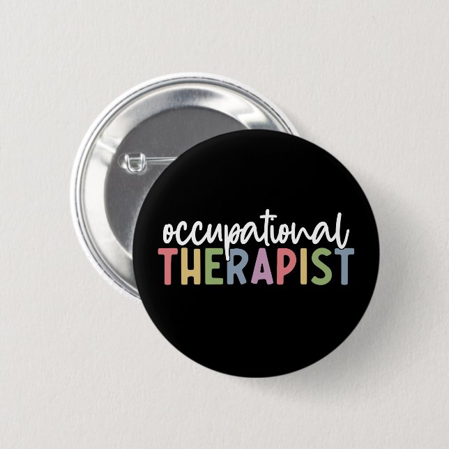 OT-Geschenke des Arbeitstherapeuten Button (Vorne & Hinten)