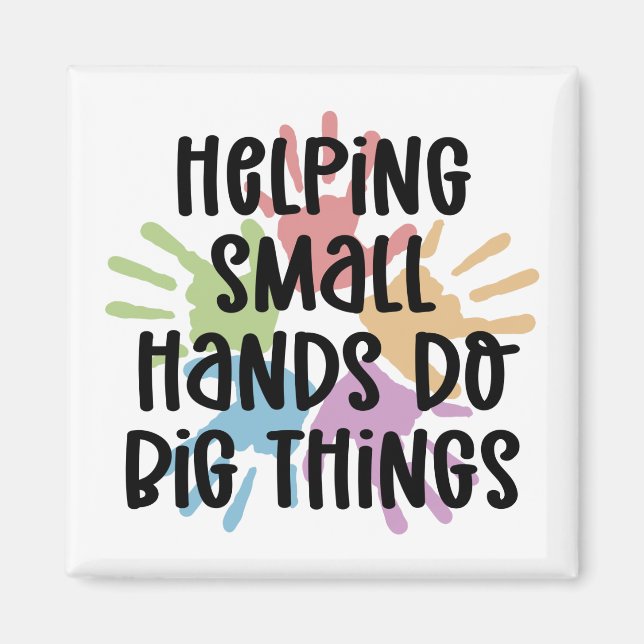 OT Geschenke für die pädiatrische OT-Berufstherape Magnet (Vorne)