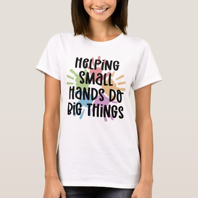 OT Geschenke für die pädiatrische OT-Berufstherapi T-Shirt (Vorderseite)