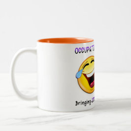 OT lachen Zweifarbige Tasse