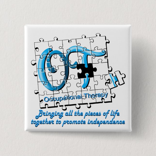 ot Puzzlespielaqua Button (Vorderseite)