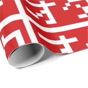 OTAKU 8 Bit Pixel Japanisch Katakana BLOCK Geschenkpapier