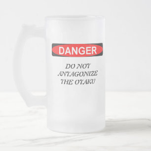 Otaku Anime-Liebhaber Mattglas Bierglas