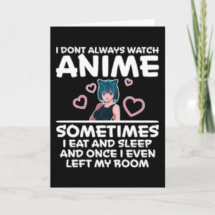Otaku Anime Mädchen Manga Cosplay Ramen Japanische Karte