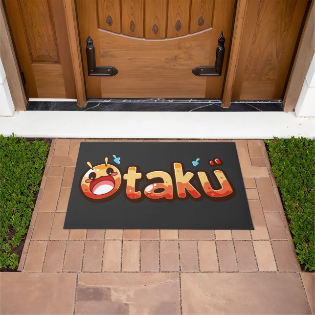 Otaku Funny Text Fußmatte (Außenbereich)