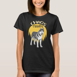Otaku Huskie Dog Vintag 58 T-Shirt