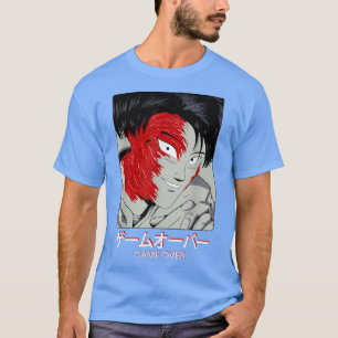 Otaku Japan Anime Japanisches Böses Monster Grafik T-Shirt