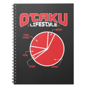Otaku Lifestyle Food Anime Manga Kawaii Cosplay Notizblock