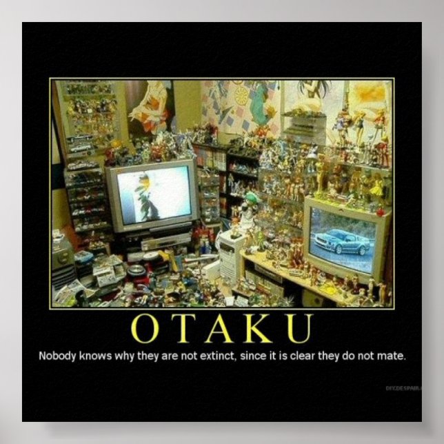 Otaku motivierend poster (Vorne)