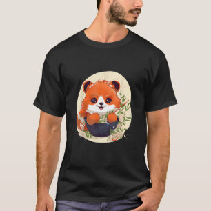 Otaku Red Panda essen Japanisch Ramen Noodles 1 T-Shirt