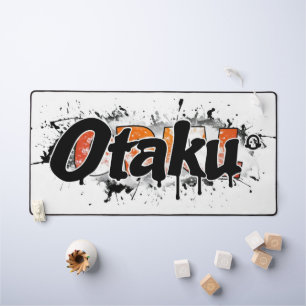 Otaku Slogan Urban Style Schreibtischunterlage