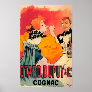 Otard-Dupuy & CO. Cognac-Werbeplakat Poster