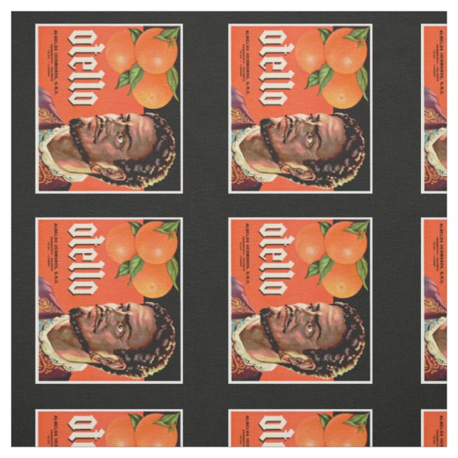Otello Orange Label Stoff (Muster)